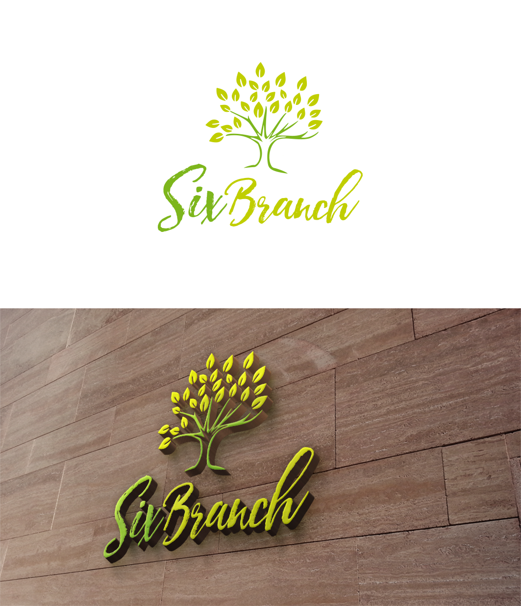 Logo-Design von trufya für 6 Branch - Dana | Design #19562072