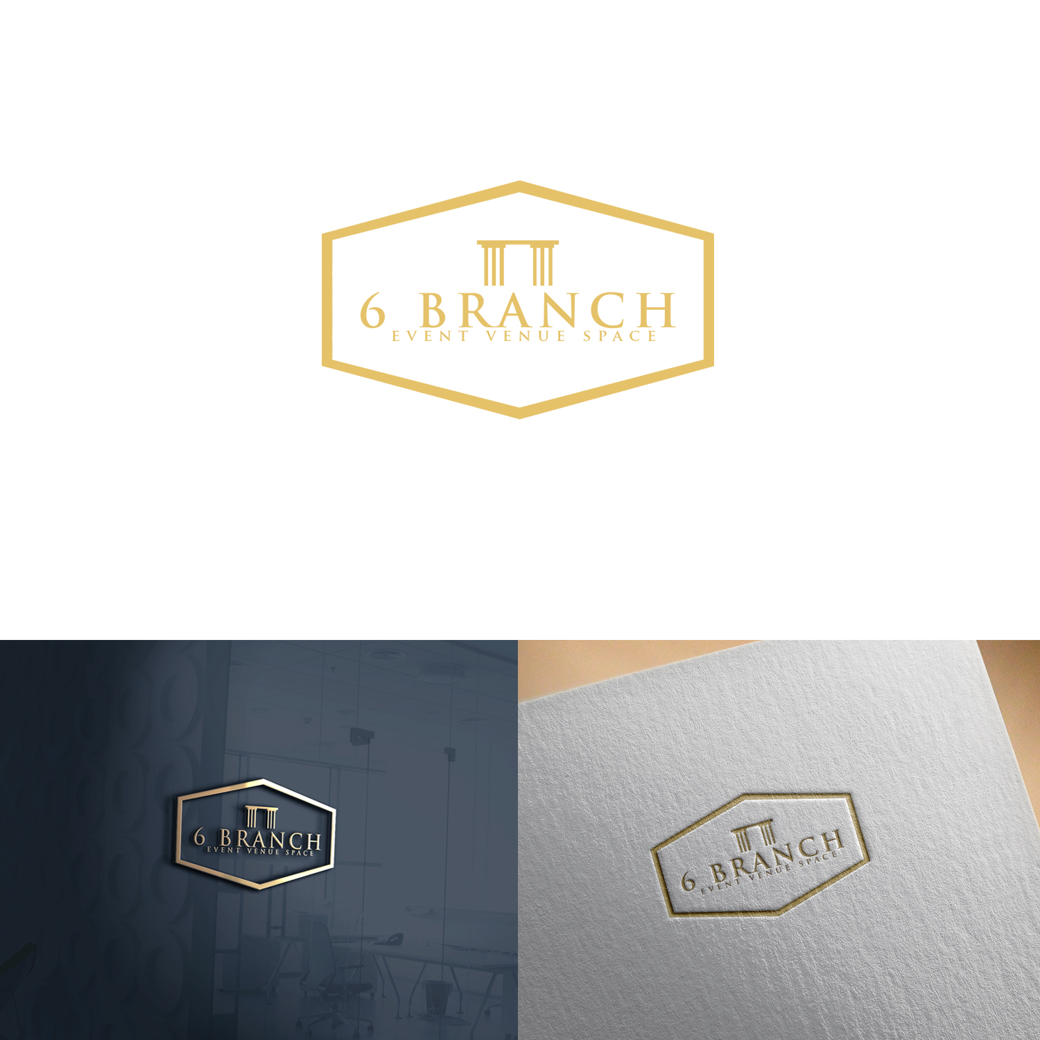 Logo Design by Feji hadiansyah for 6 Branch - Dana | Design #19521355
