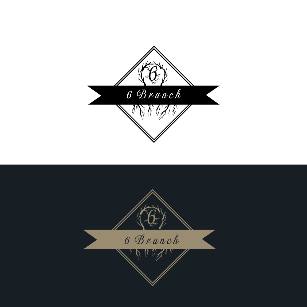 Logo Design by Babsss for 6 Branch - Dana | Design #19521618