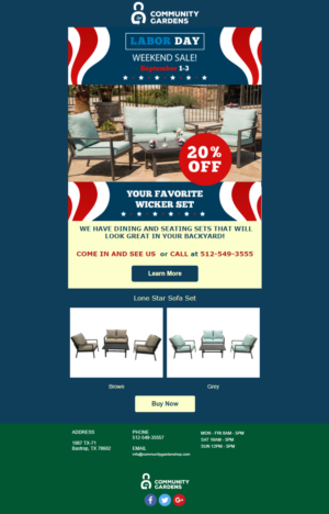Email Marketing Design by Kristina Andonoff