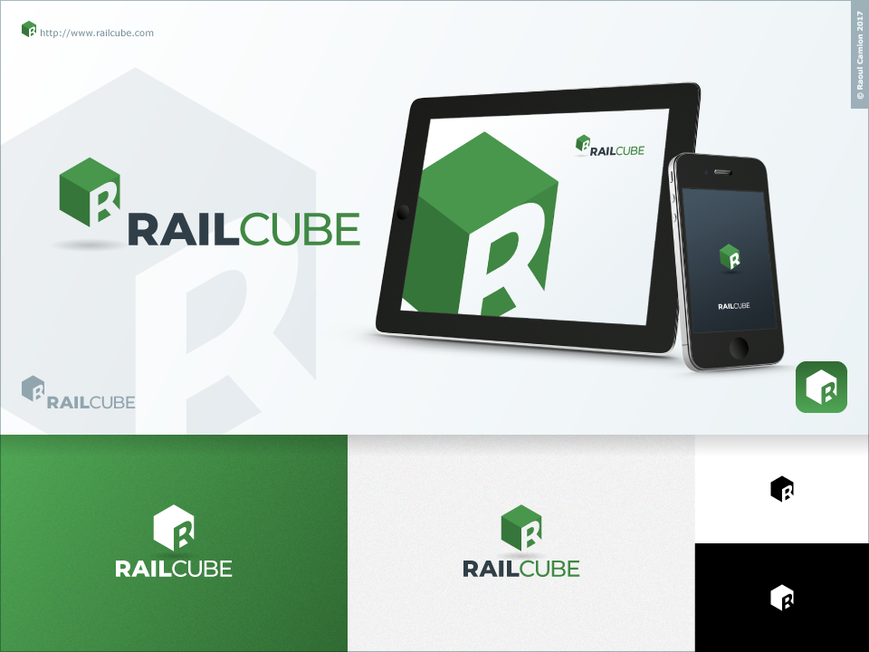 Logo Design by Raoul Camion for RailCube | Design #19530970