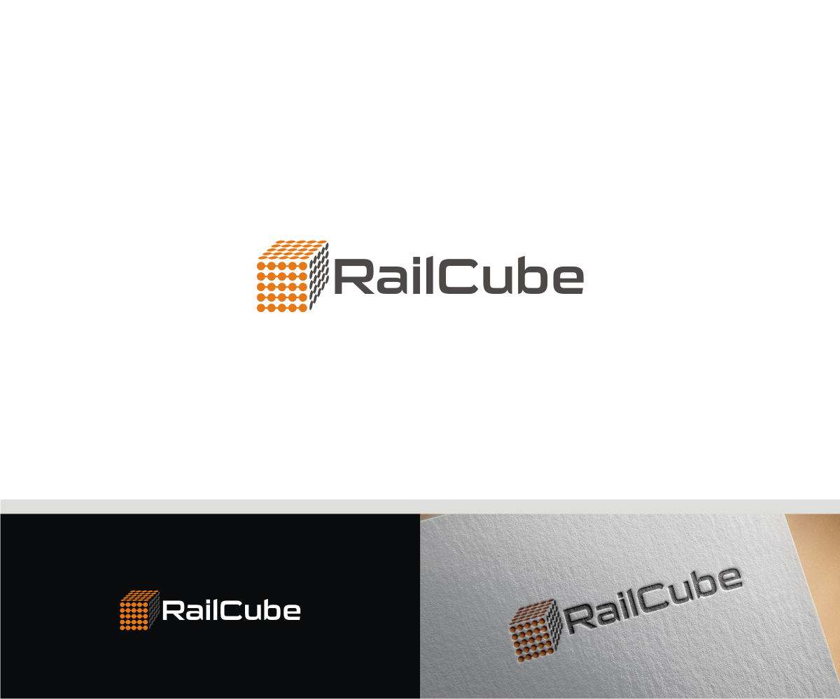 Logo Design by T I K H E - L M W for RailCube | Design #19556577