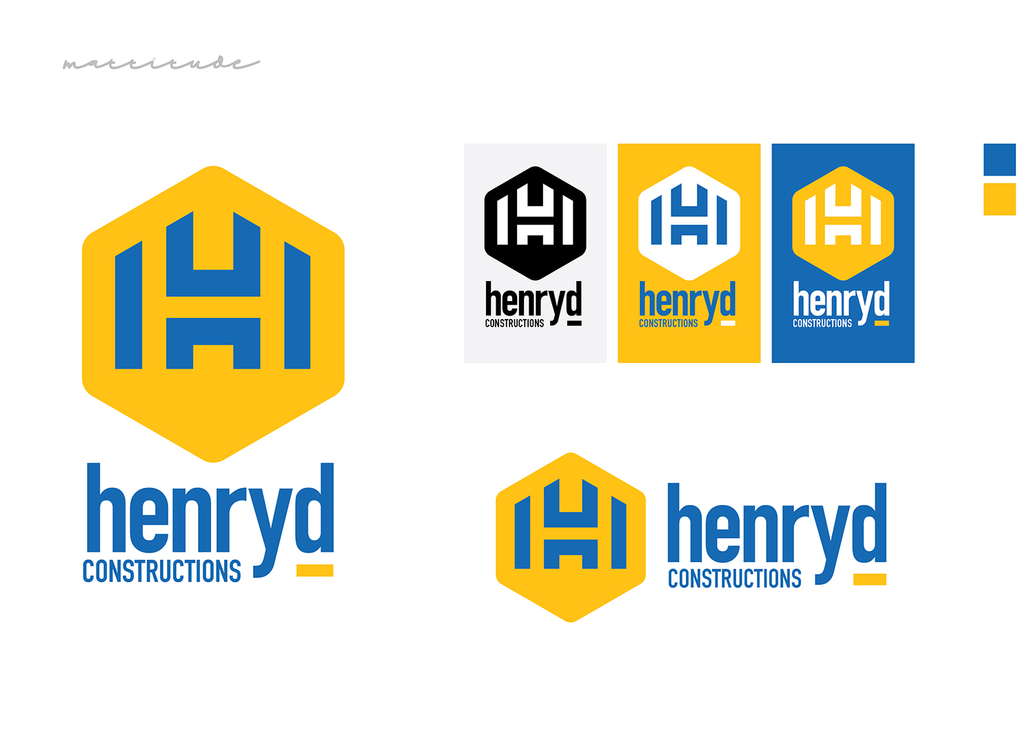 Design de Logo par mattitude pour Henryd Constructions Pty Ltd | Design #19516324