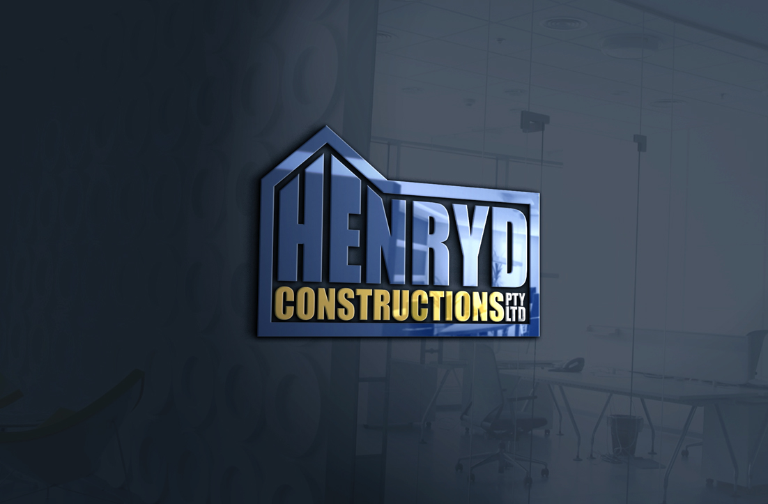 Diseño de Logo por GLDesigns para Henryd Constructions Pty Ltd | Diseño #19512679