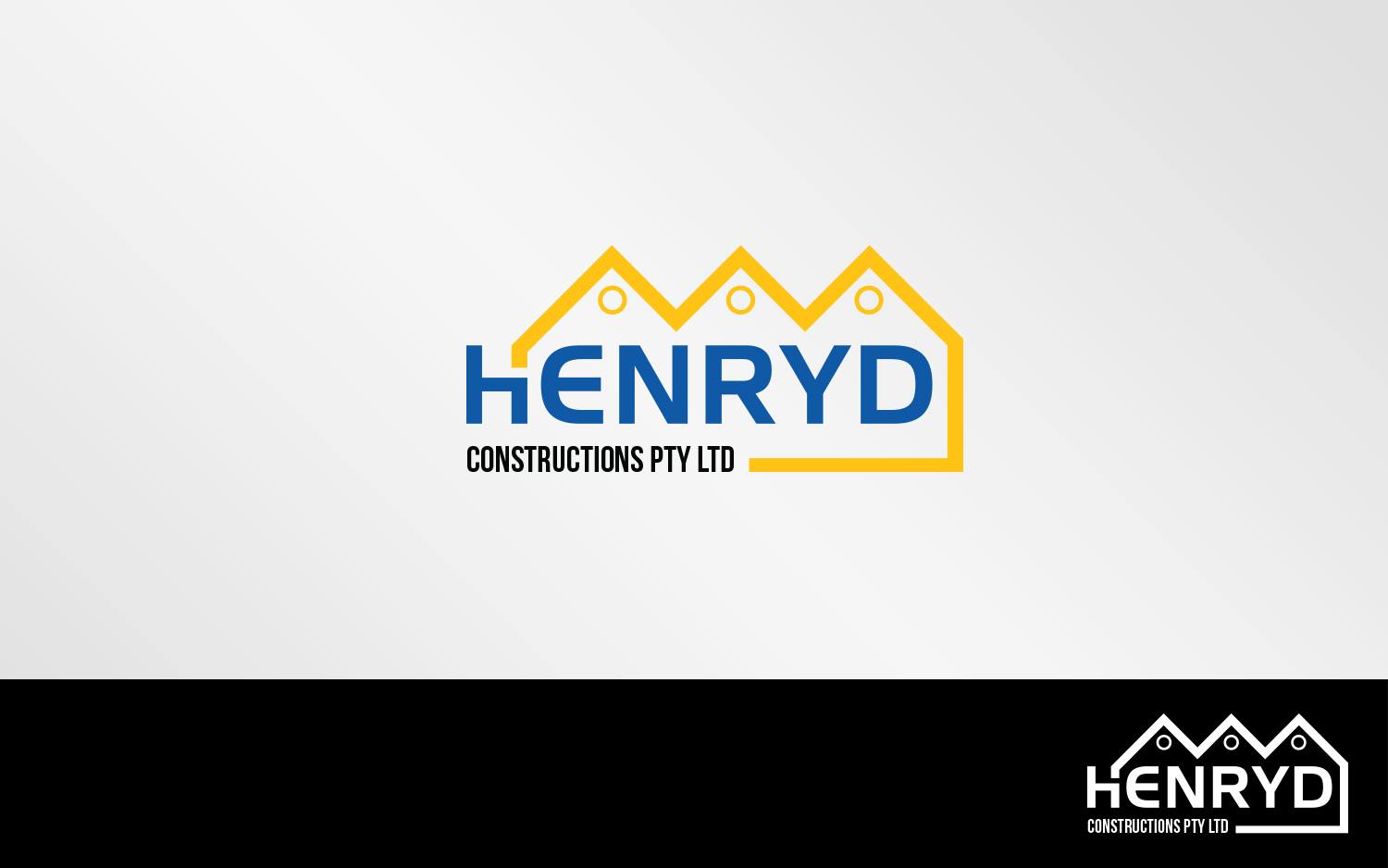 Logo Design by Grafactory for Henryd Constructions Pty Ltd | Design #19514232