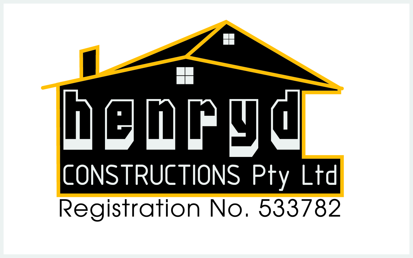 Diseño de Logo por mansingp para Henryd Constructions Pty Ltd | Diseño #19523534