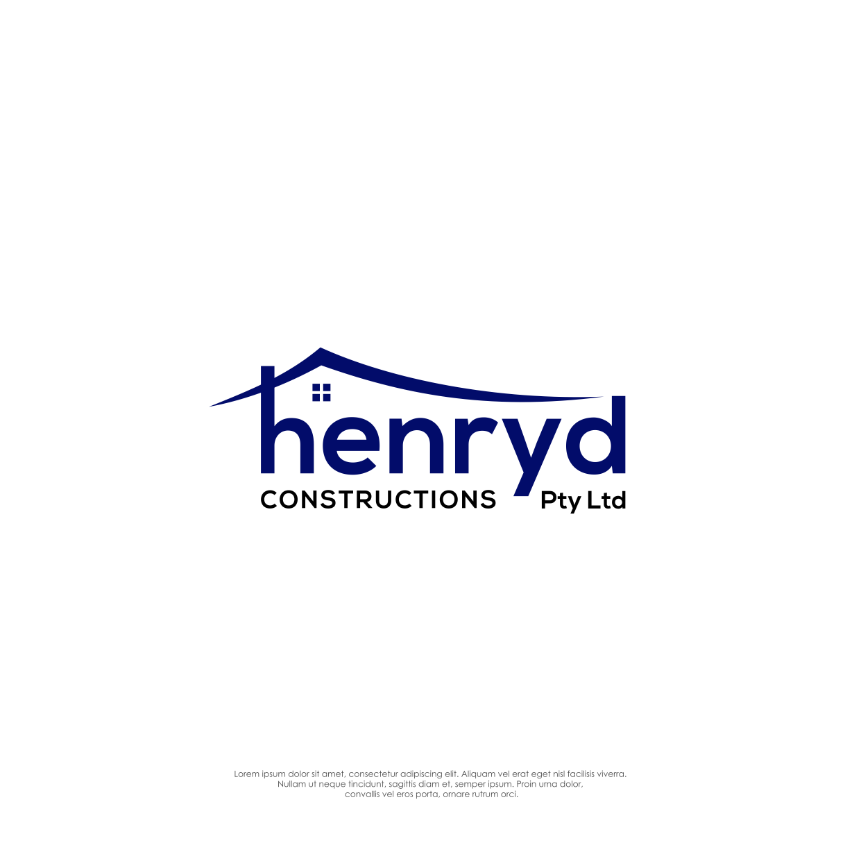 Design de Logo par alif pour Henryd Constructions Pty Ltd | Design #19527783