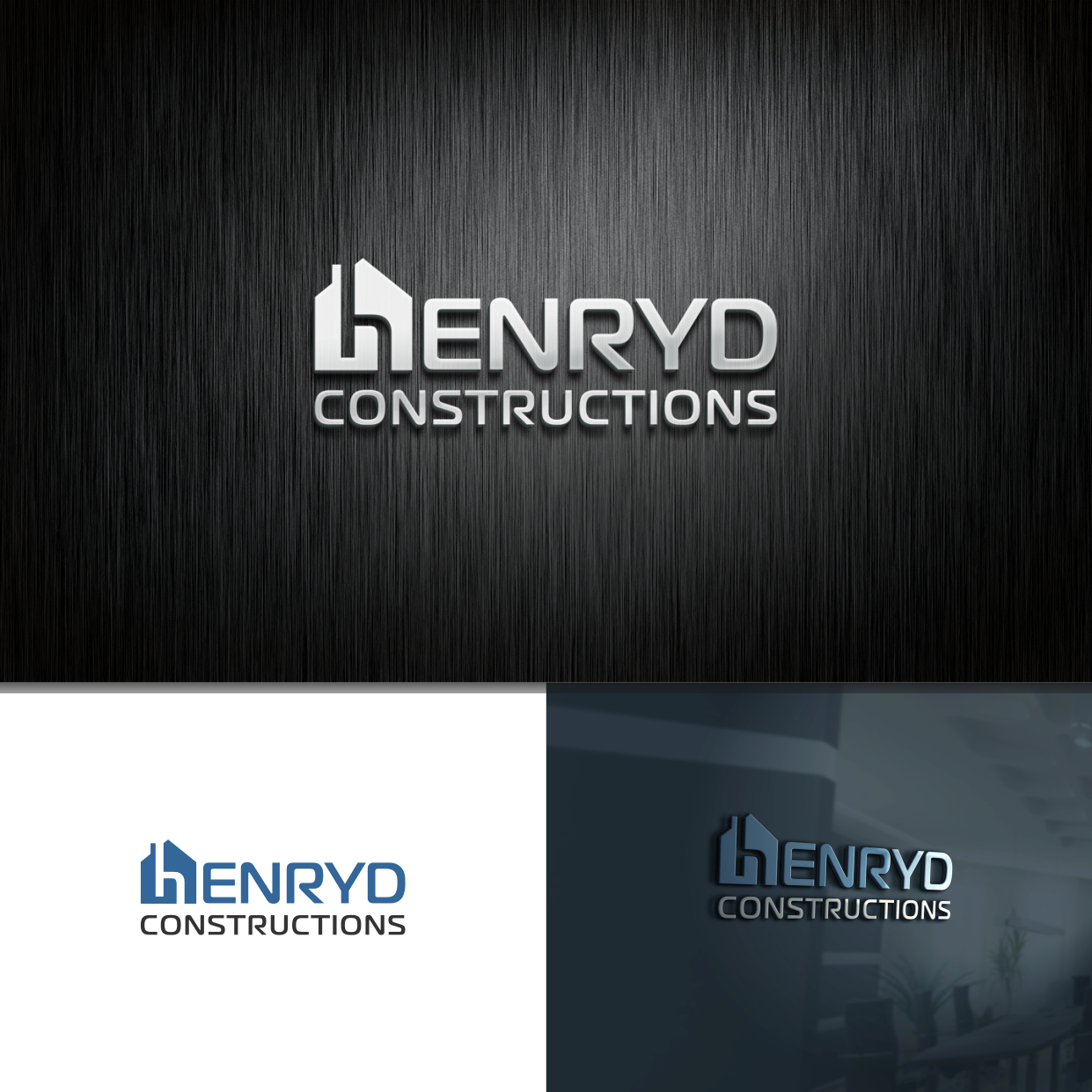 Logo Design by alif for Henryd Constructions Pty Ltd | Design #19528257