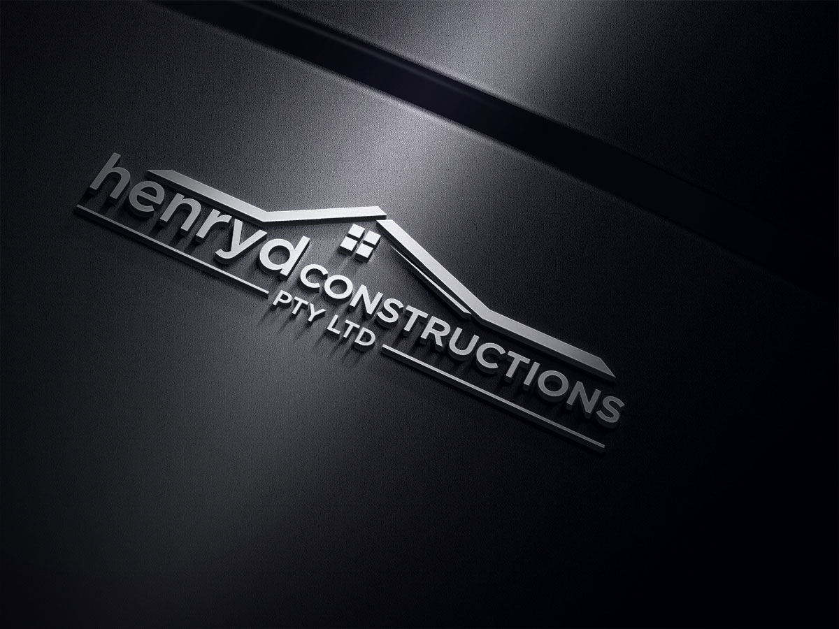 Logo Design by Atec for Henryd Constructions Pty Ltd | Design #19517607