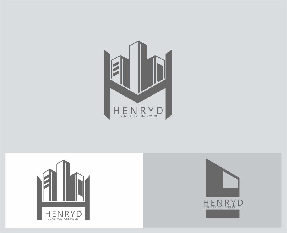 Design de Logo par shape line pour Henryd Constructions Pty Ltd | Design #19523261