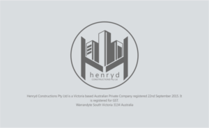 Design de Logo par shape line pour Henryd Constructions Pty Ltd | Design : #19546949