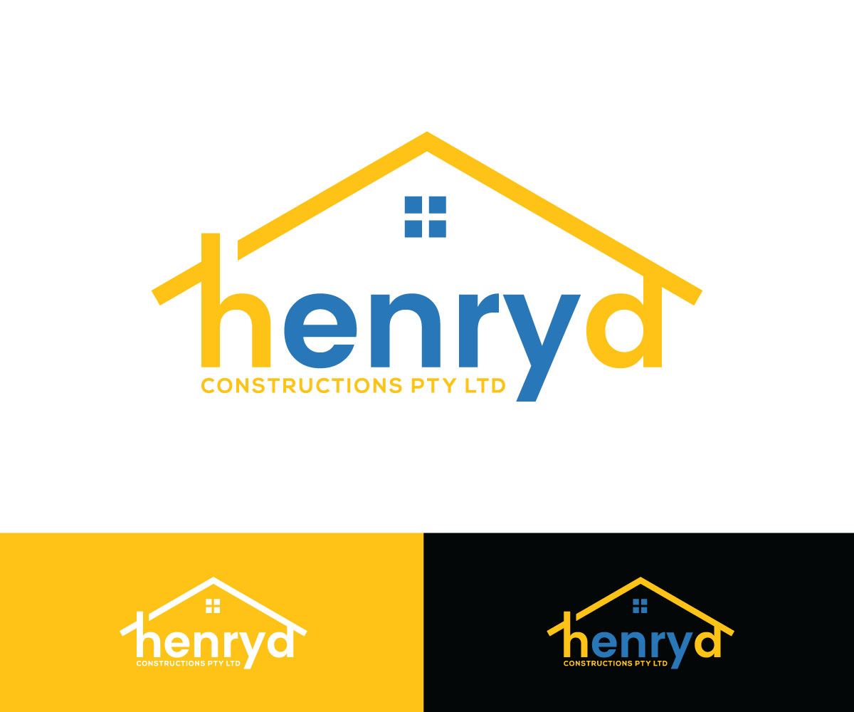 Logo Design by designmind78 for Henryd Constructions Pty Ltd | Design #19530802