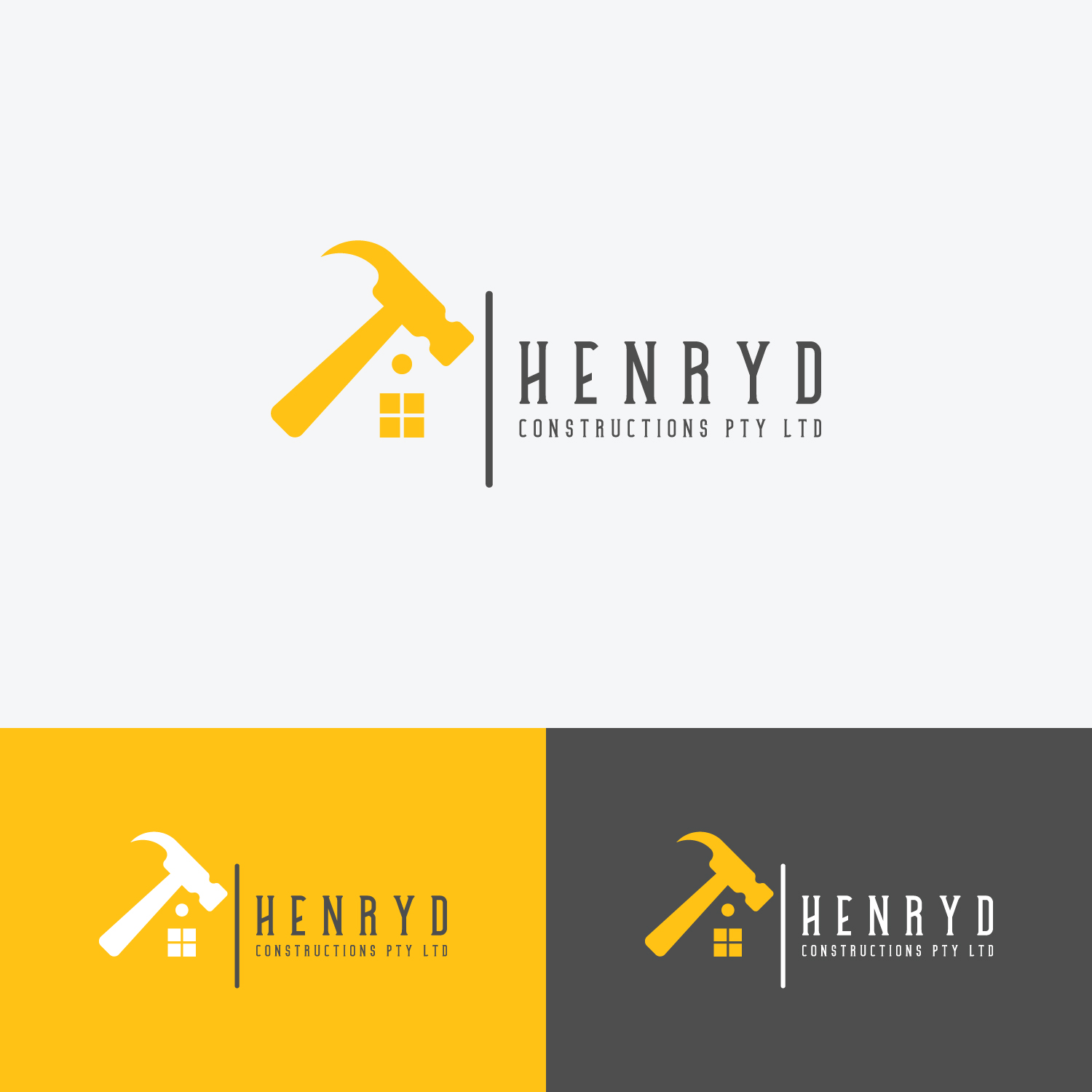 Diseño de Logo por Haja N para Henryd Constructions Pty Ltd | Diseño #19545456