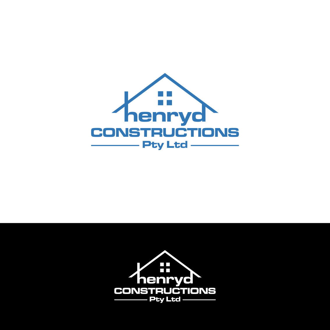 Logo-Design von AZart für Henryd Constructions Pty Ltd | Design #19517459