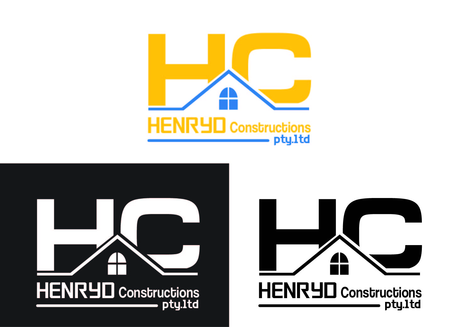 Design de Logo par Sajjad Haider 2 pour Henryd Constructions Pty Ltd | Design #19516156