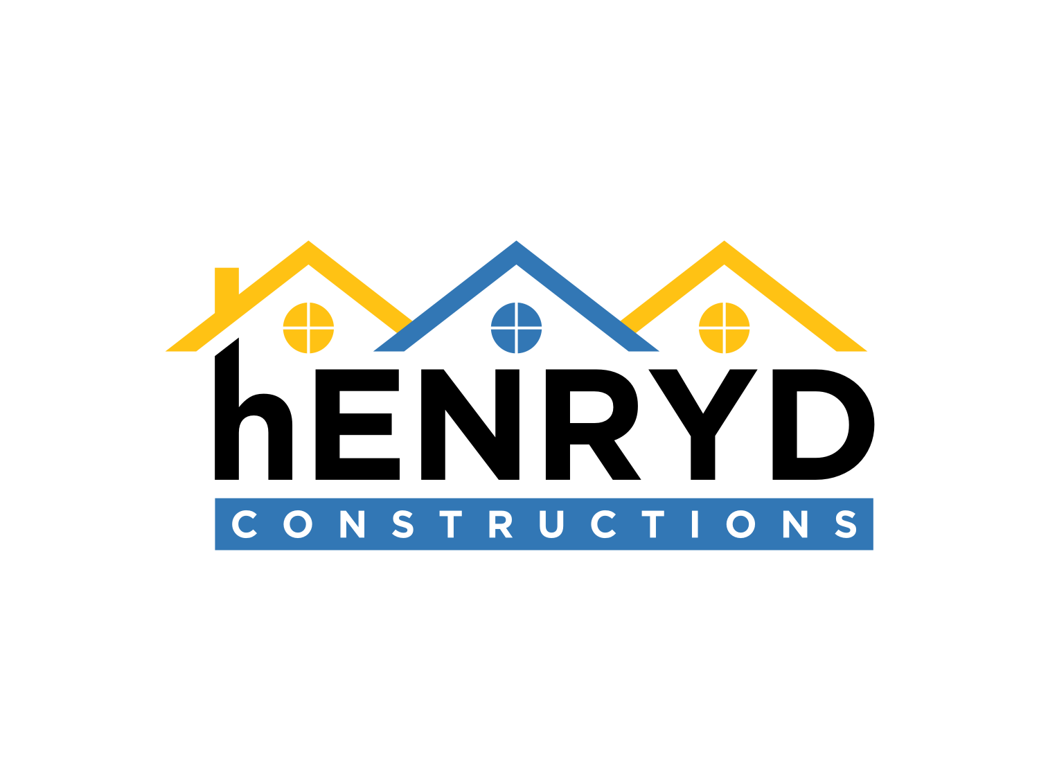 Logo Design by R16 for Henryd Constructions Pty Ltd | Design #19513109