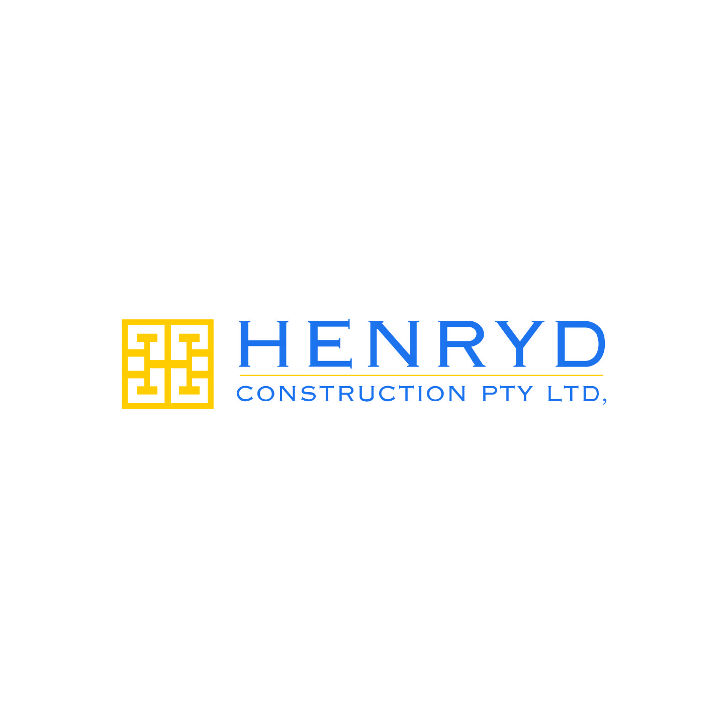 Logo-Design von Mohits27 für Henryd Constructions Pty Ltd | Design #19516304
