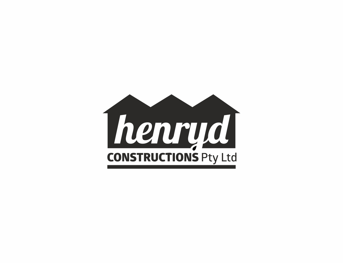 Logo Design by MOH Studio for Henryd Constructions Pty Ltd | Design #19514374