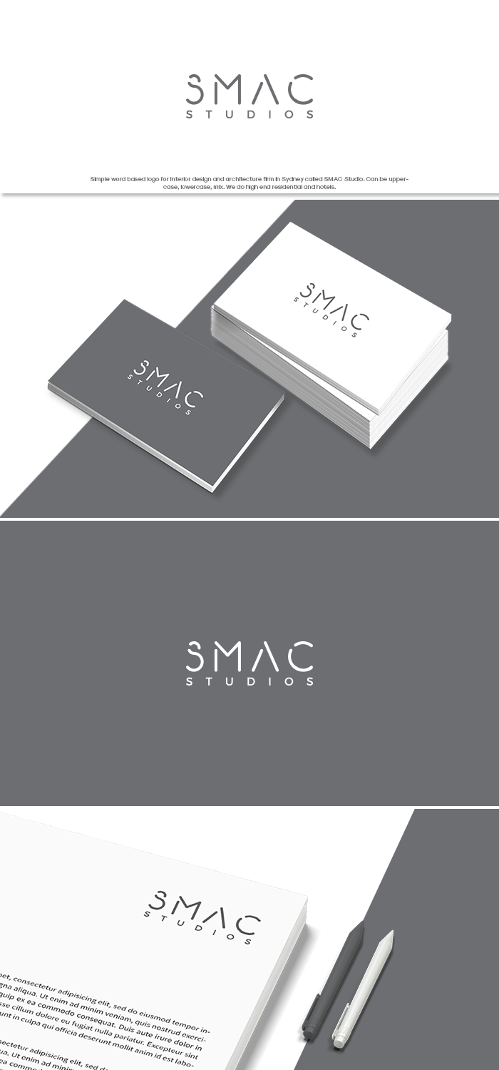 Logo Design by GBDESIGN for Smac Studio | Design #19519501