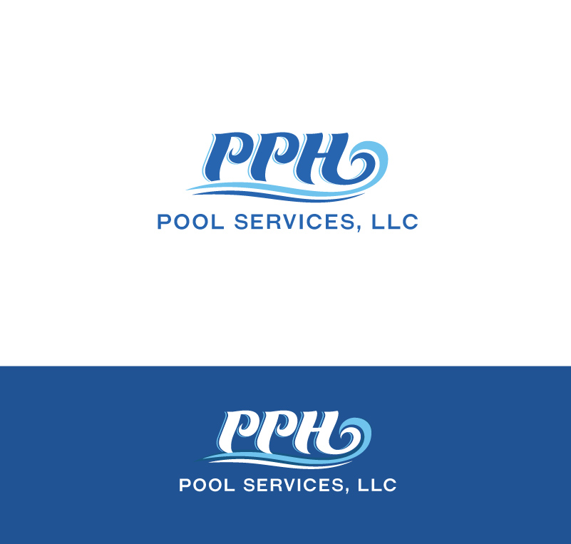 Logo-Design von instudio für PPH Pool Services, LLC | Design #20537422