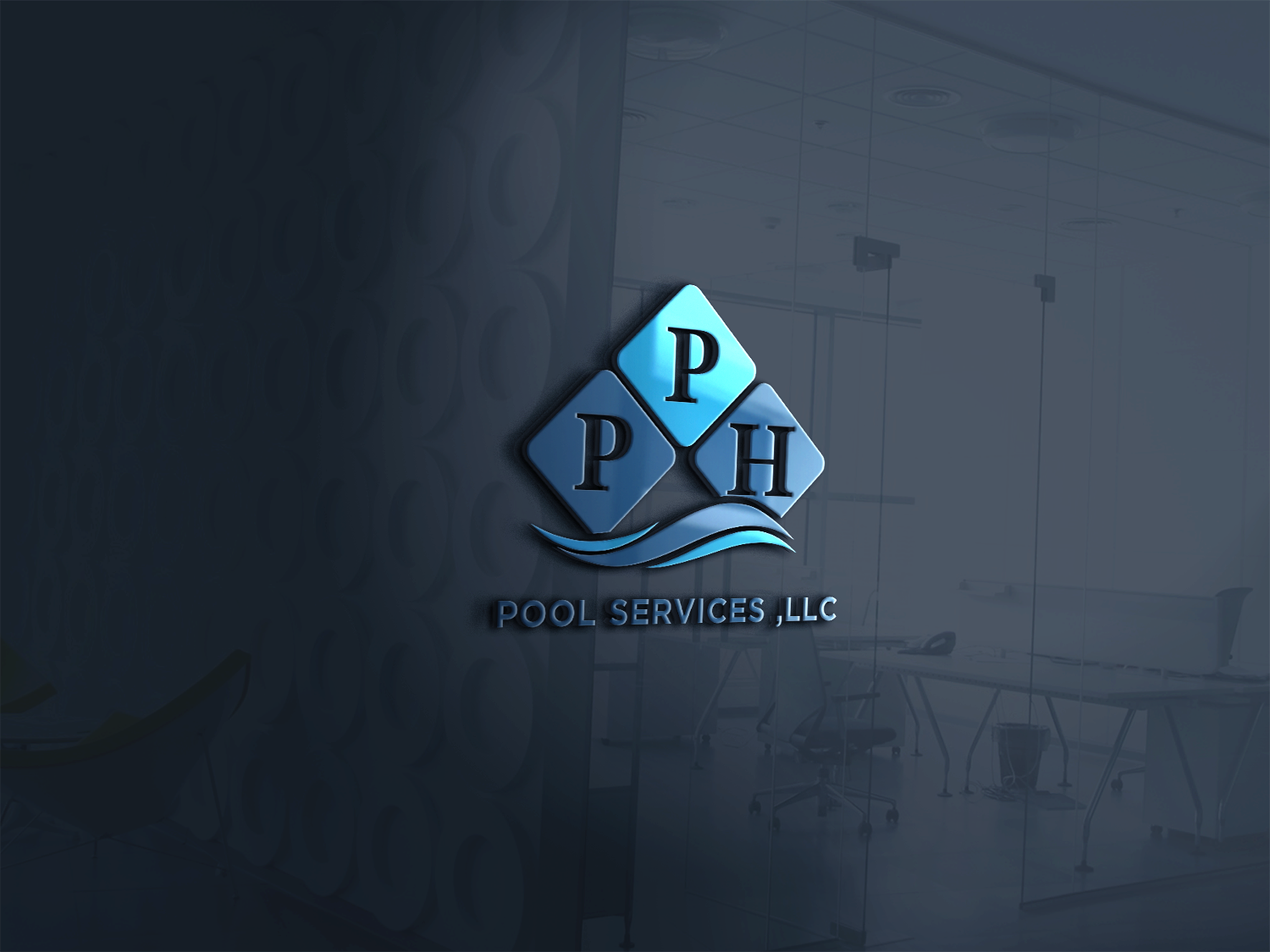 Logo Design by Bearry for PPH Pool Services, LLC | Design #20545583