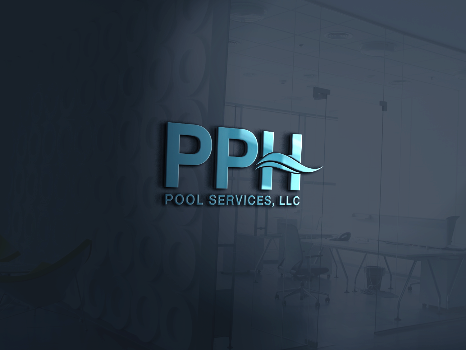 Logo Design by Bearry for PPH Pool Services, LLC | Design #20545586