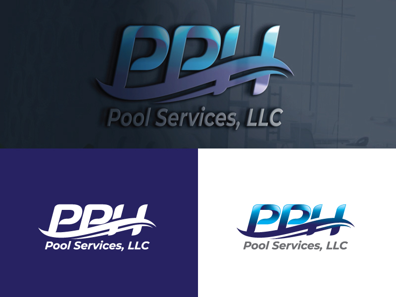 Logo Design by abahibrohim for PPH Pool Services, LLC | Design #20528802