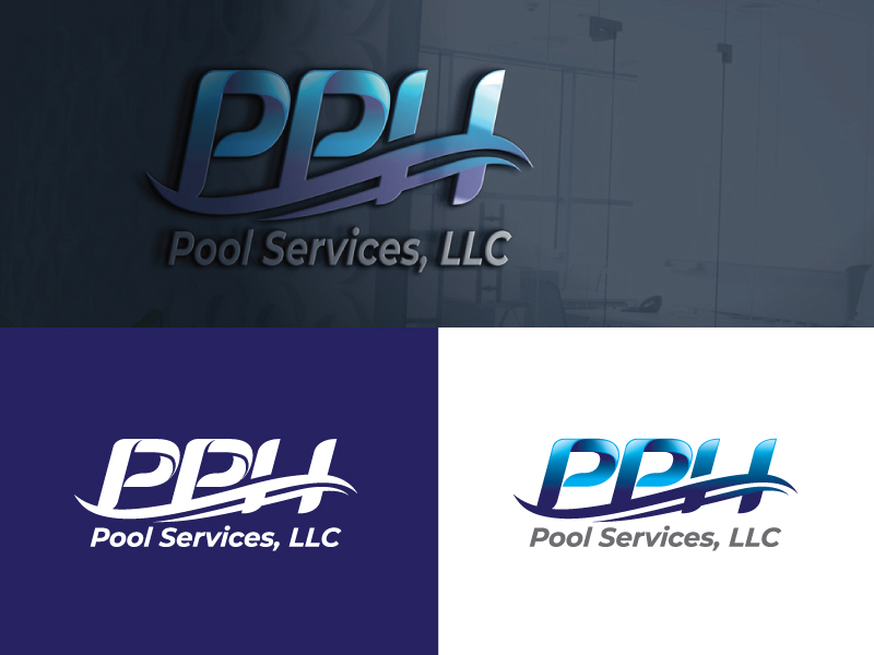 Logo-Design von abahibrohim für PPH Pool Services, LLC | Design #20533256