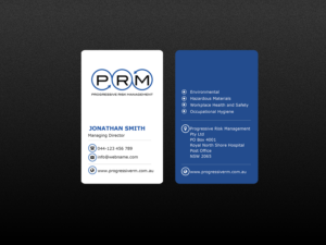 Business Card Design by Creations Box 2015 for this project | Design: #19517132