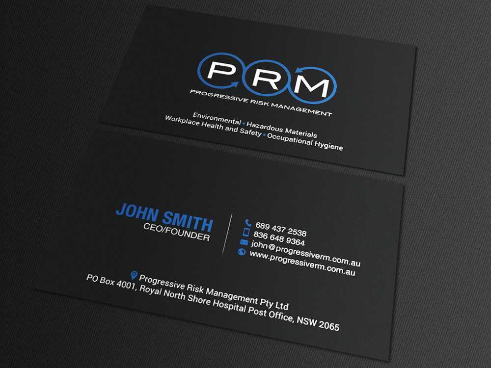Business Card Design by chandrayaan.creative for this project | Design #19520980