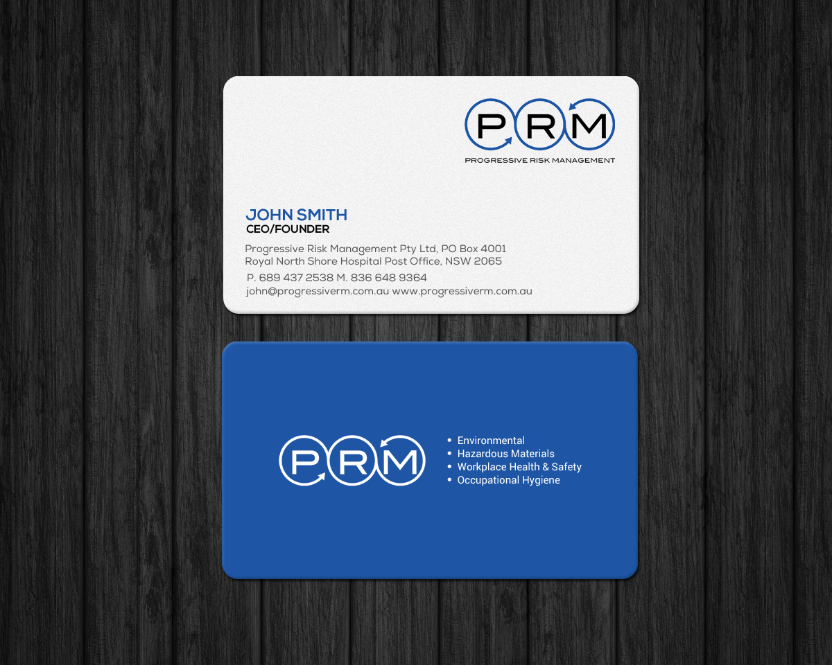 Business Card Design by chandrayaan.creative for this project | Design #19522849