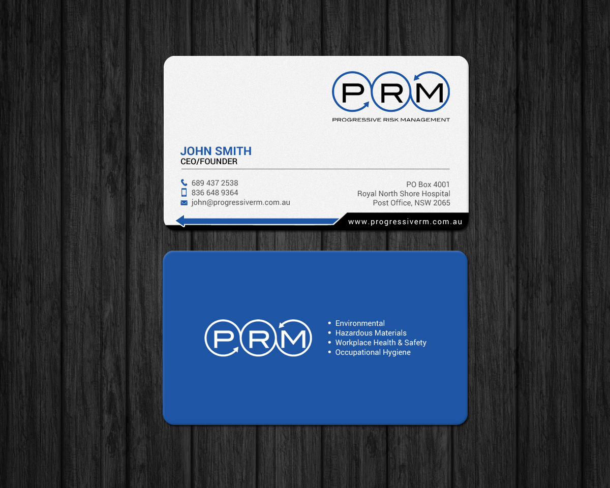 Business Card Design by chandrayaan.creative for this project | Design #19522854