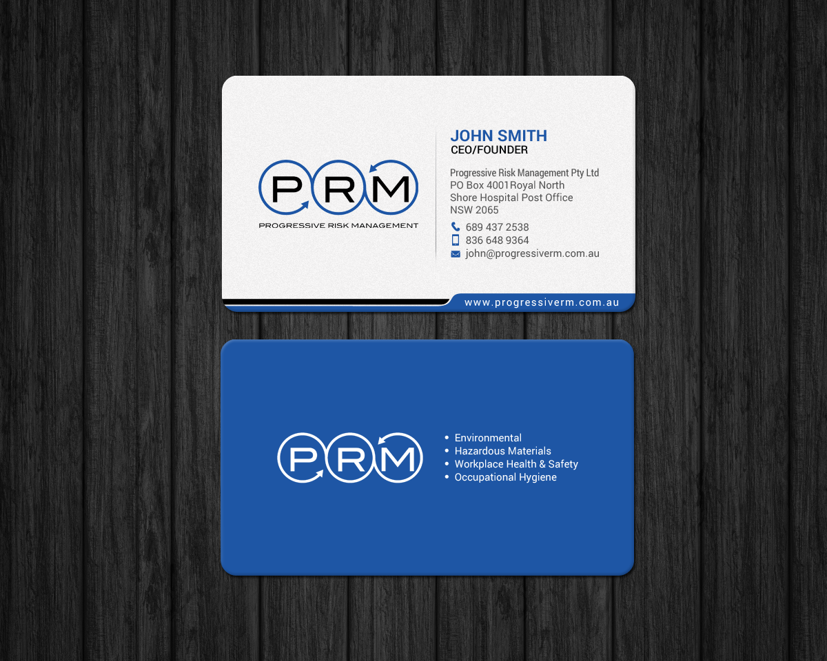 Business Card Design by chandrayaan.creative for this project | Design #19522858