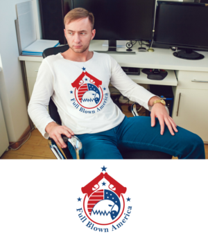 Logo Design by Impressive Solutions for Full Blown American | Design: #19516772