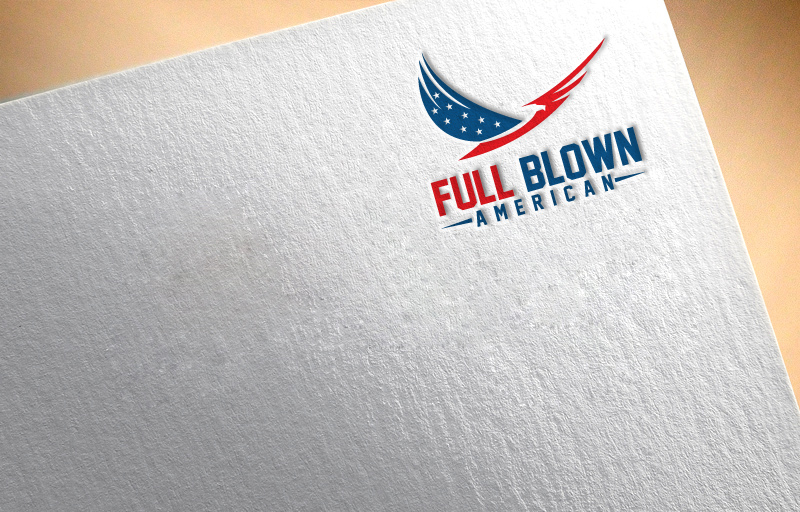 Logo Design by StarGraphic for Full Blown American | Design: #19533008