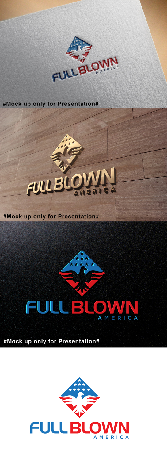 Logo Design by designmind78 for Full Blown American | Design #19522912