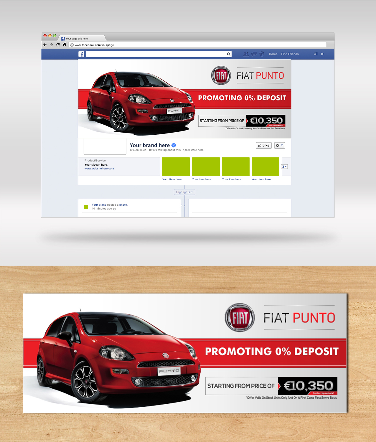 Facebook Design by ecorokerz for Motors Inc. ltd | Design #19530102