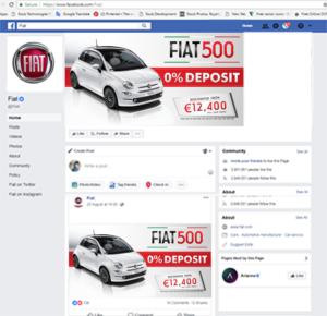 Facebook-Design von ecorokerz