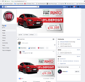 Fiat zero deposit fb adverts | Facebook Design by ecorokerz