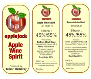 Label Design by wchristia for Tallinn Distillery OÜ | Design: #19548727