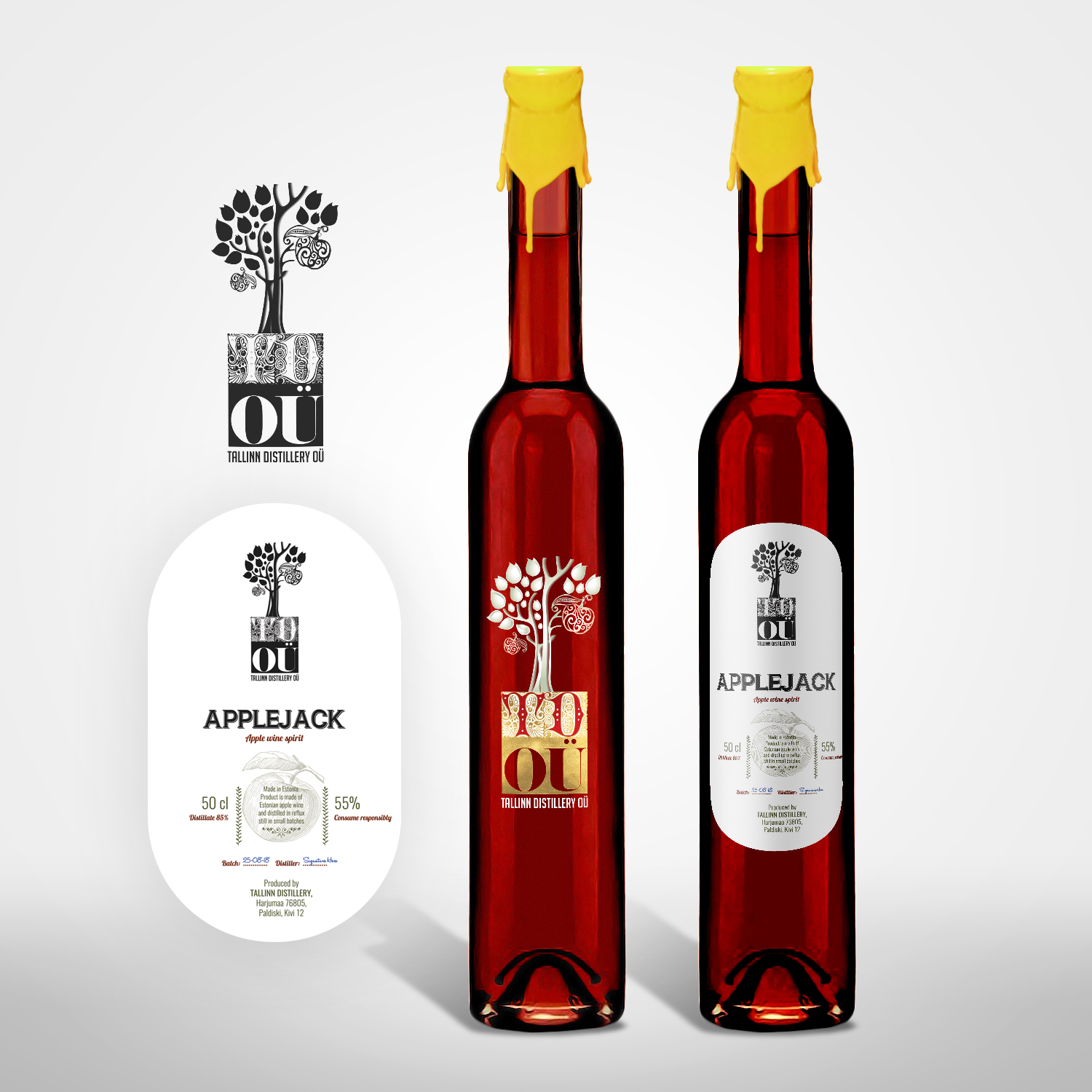 Etikett-Design von SAI DESIGNS für Tallinn Distillery OÜ | Design #19547374