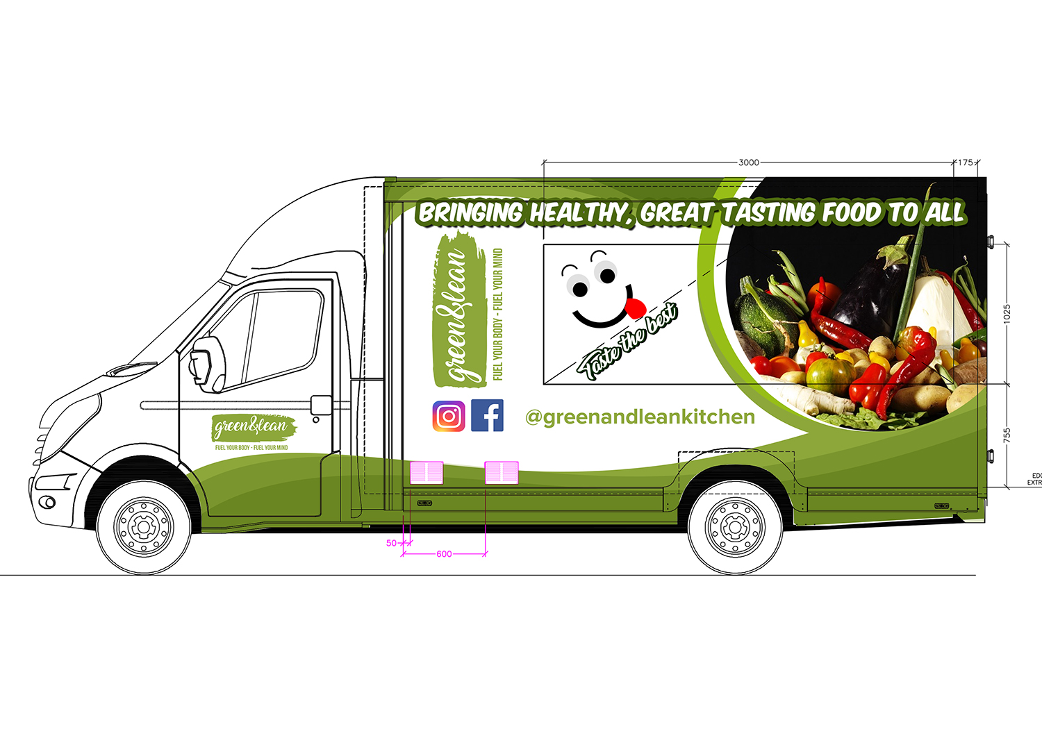 Car Wrap Design by SAI DESIGNS for Green & Lean | Design #19559392