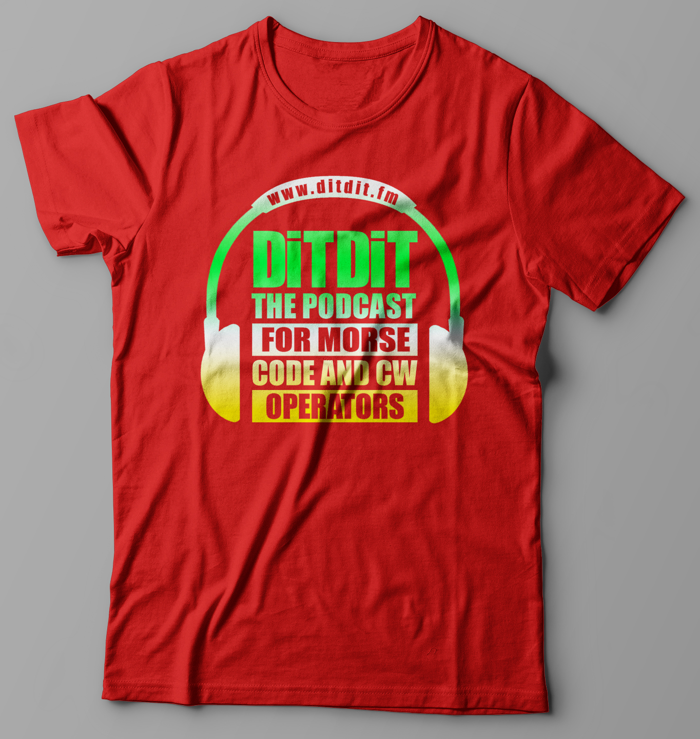 T-shirt Design by O_O NIZAL O_O for The DitDit Podcast | Design #19524394