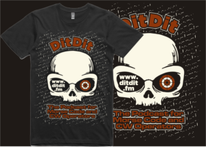 T-shirt Design by Rox Art Design for The DitDit Podcast | Design: #19525119