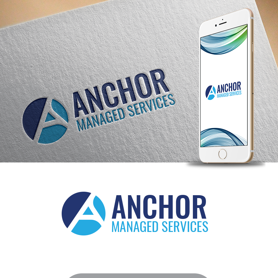 Logo Design by cracuz09 for Anchor Managed Services | Design #19521226