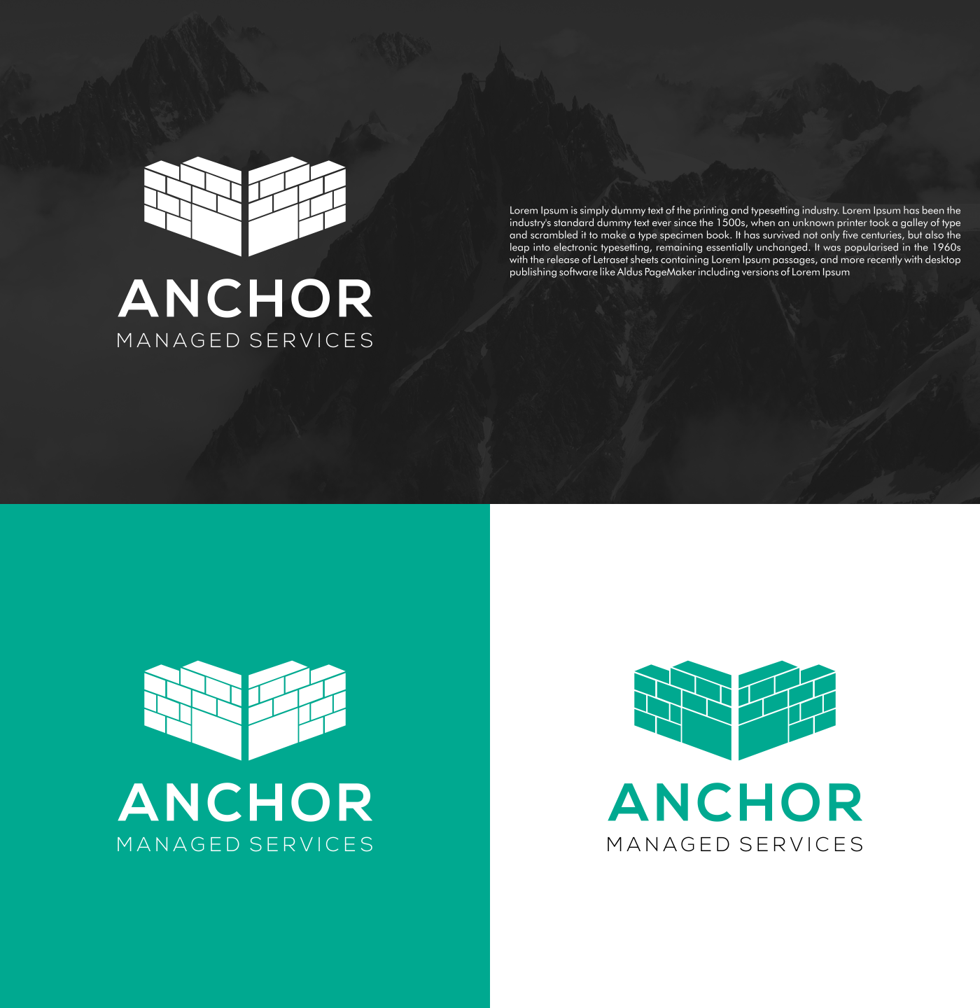 Logo Design by Jroeh_Studio for Anchor Managed Services | Design #19582162