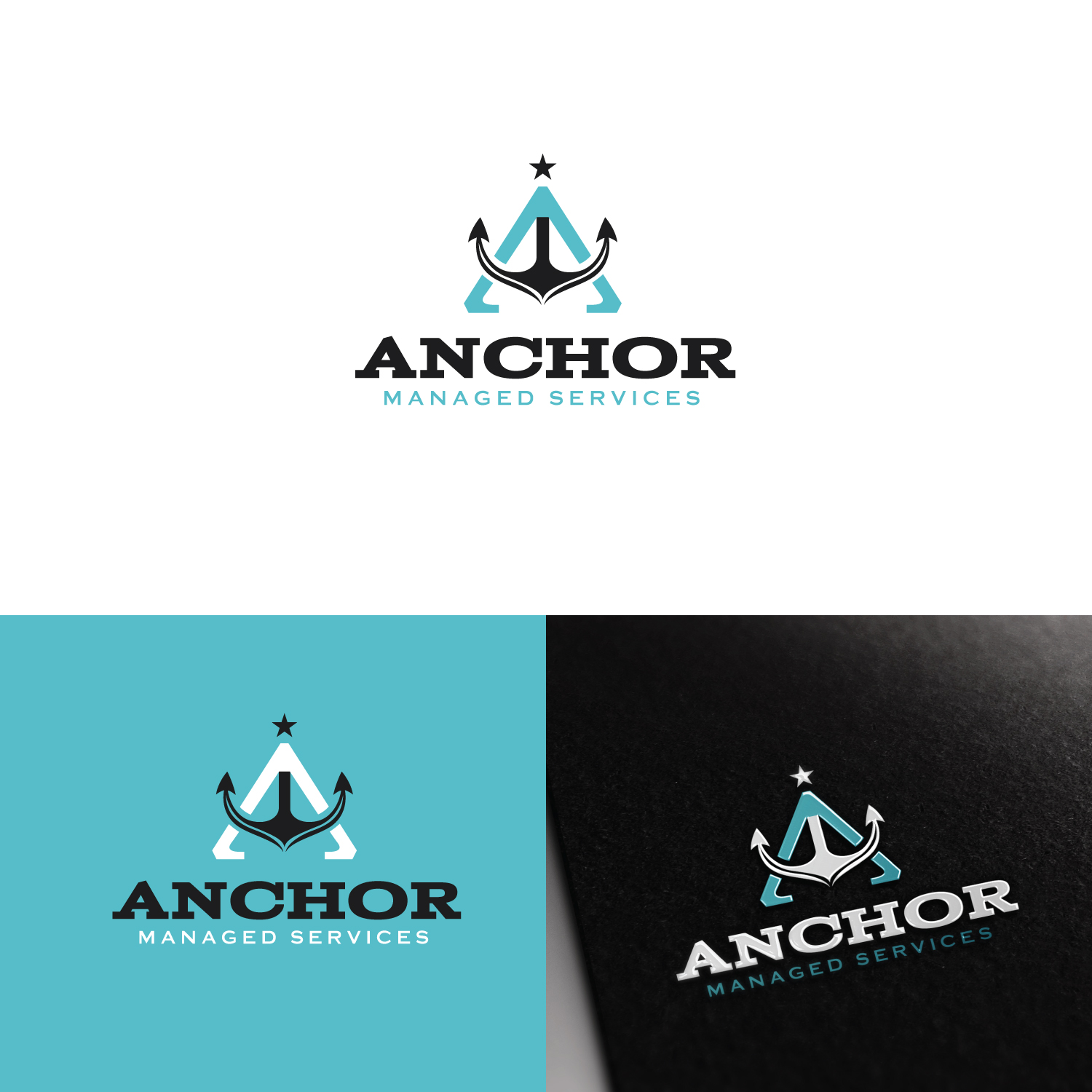 Logo Design by FourtuneDesign for Anchor Managed Services | Design #19523989