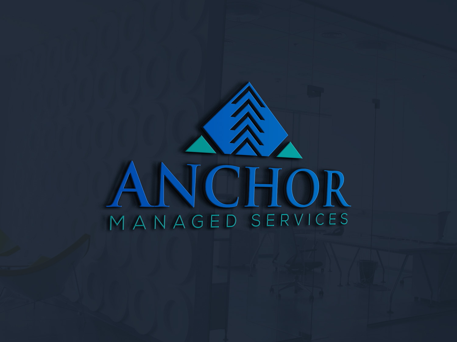 Logo-Design von CooperCreates für Anchor Managed Services | Design #19526590