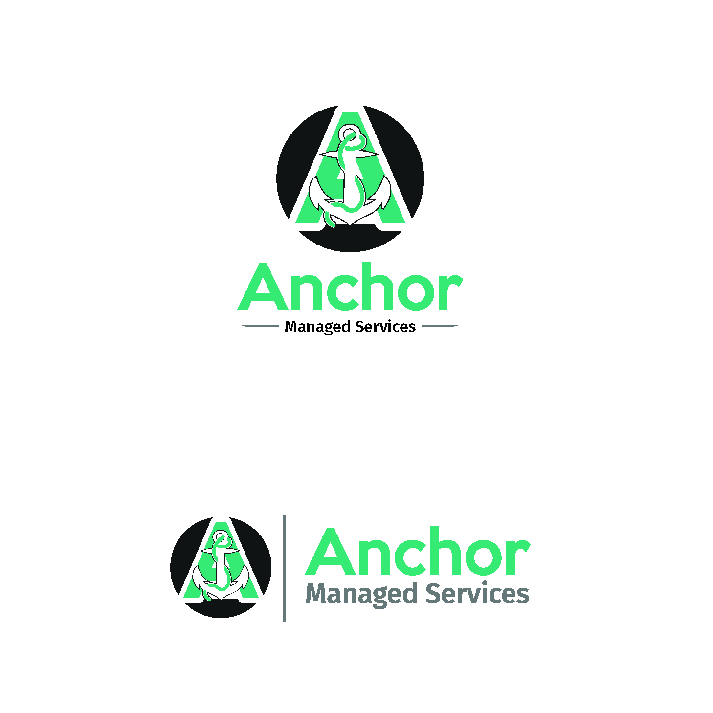 Logo-Design von art  X für Anchor Managed Services | Design #19532880