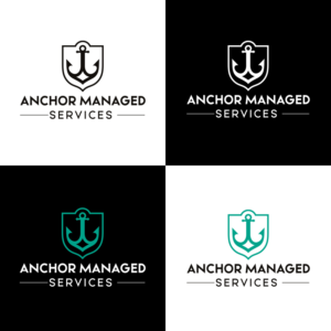 Anchor Managed Services | Logo Design by pulogo